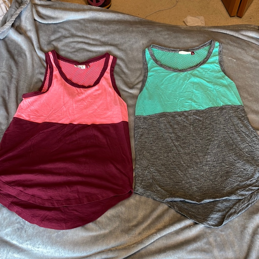 Pair of Sonoma girls tank tops